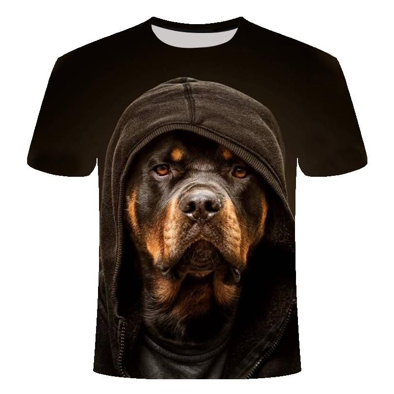 Men's T-Shirts 2022 3D Animal Dog /monkey Print Cool Funny T-Shirt Summer  Tops T Shirt Men Tshirt Short Sleeve Fashion Male XXS-6XL