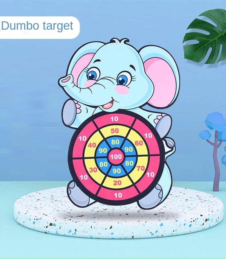 New Dinosaur Slingshot Target Sticky Ball Dartboard Creative Throw Sports  Board Games Montessori Basketball Christmas Gift Toys