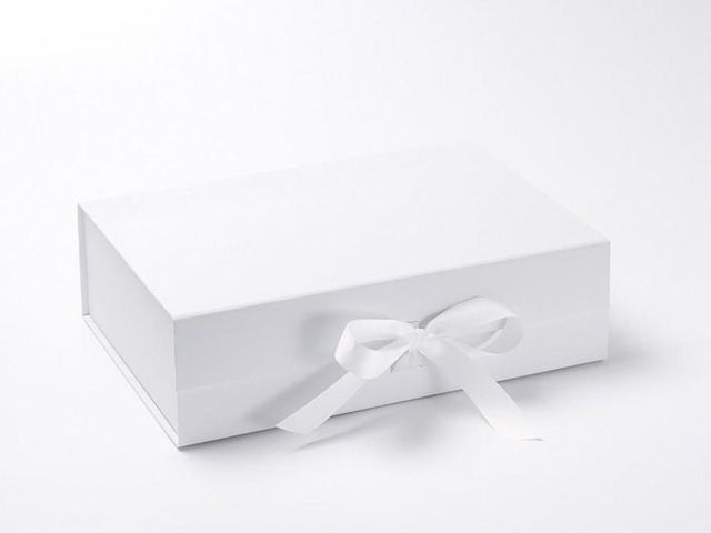 Box blanc personnalisé-31 x 22x 10cm