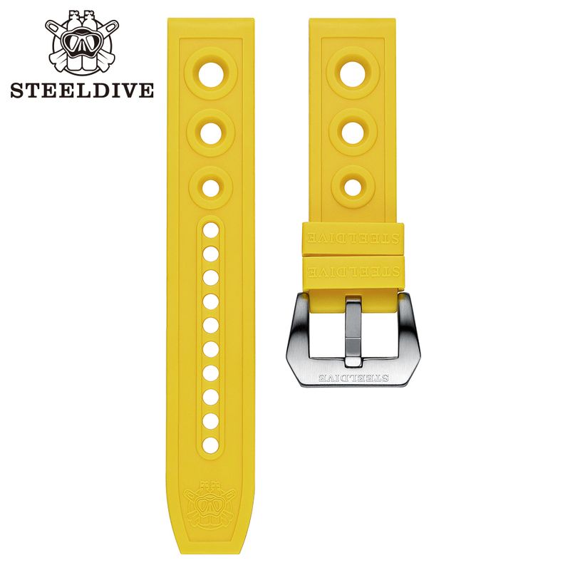 Sarı-SteelDive-22mm