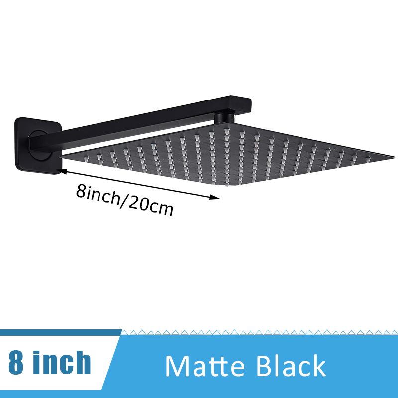 Mat Black 8inch