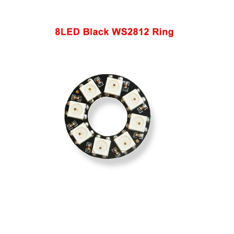 8LED Black Ring