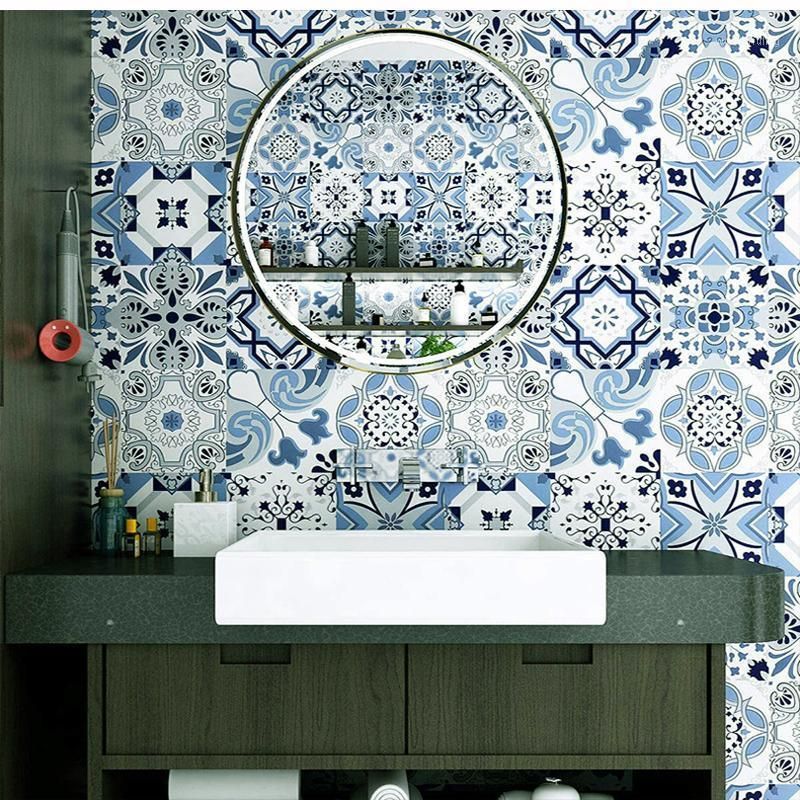Wallpapers PVC Kitchen Waterproof Non-Slip Wear-Resistant Home Toilet Bathroom Floor Renovation Self Adhesive Stickers Wallpapers PVC Kitchen Waterproof Non-Slip Wear-Resistant Home Toilet Bathroom Floor Renovation Self Adhesive Stickers