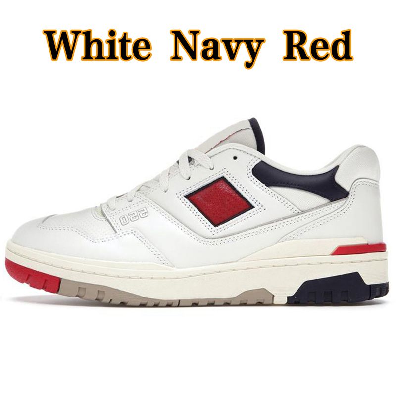 White Navy Red