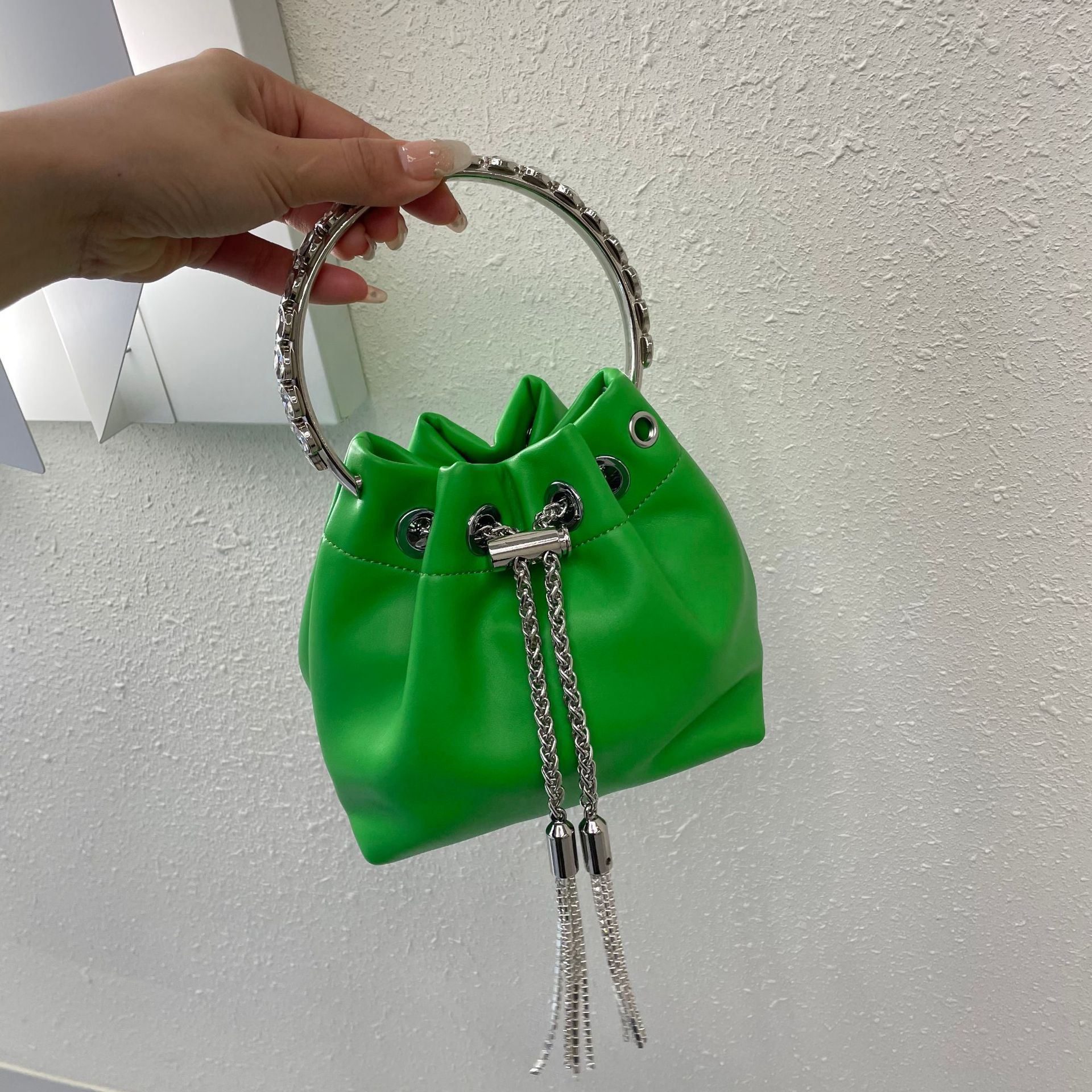 Green-PU Leather