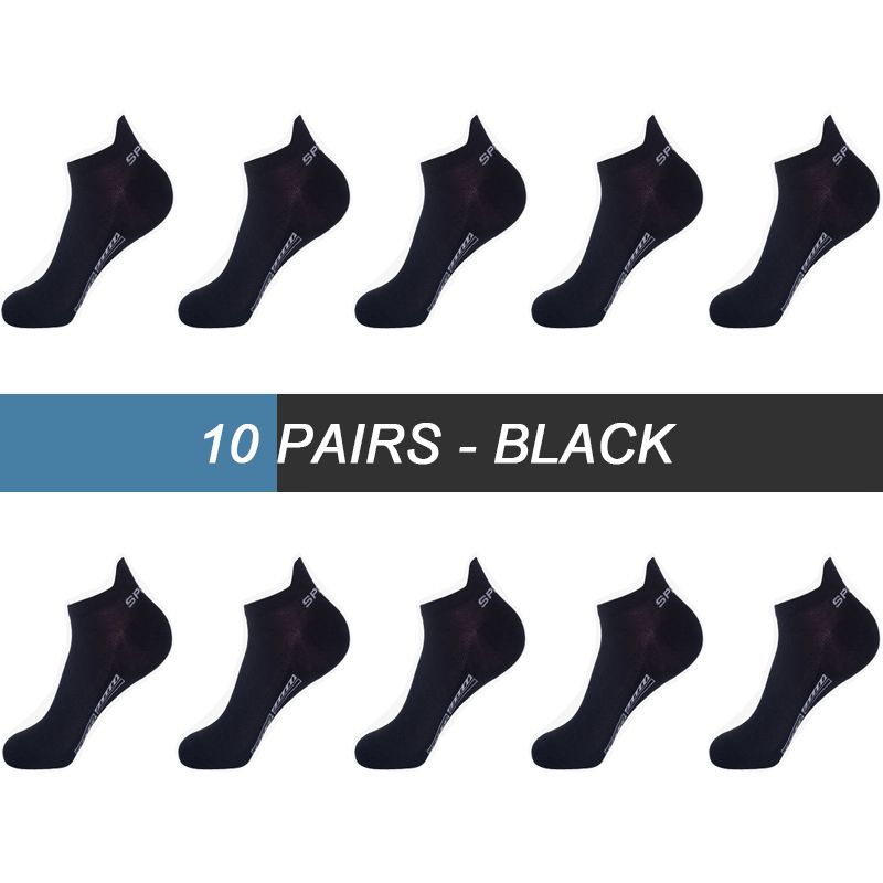 10 Pairs Black