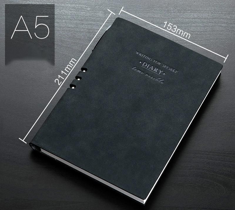 A5 Black notebook