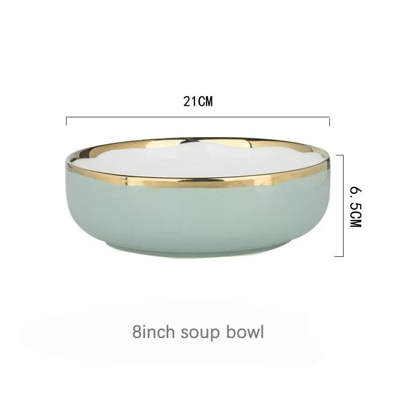 green 8inch bowl