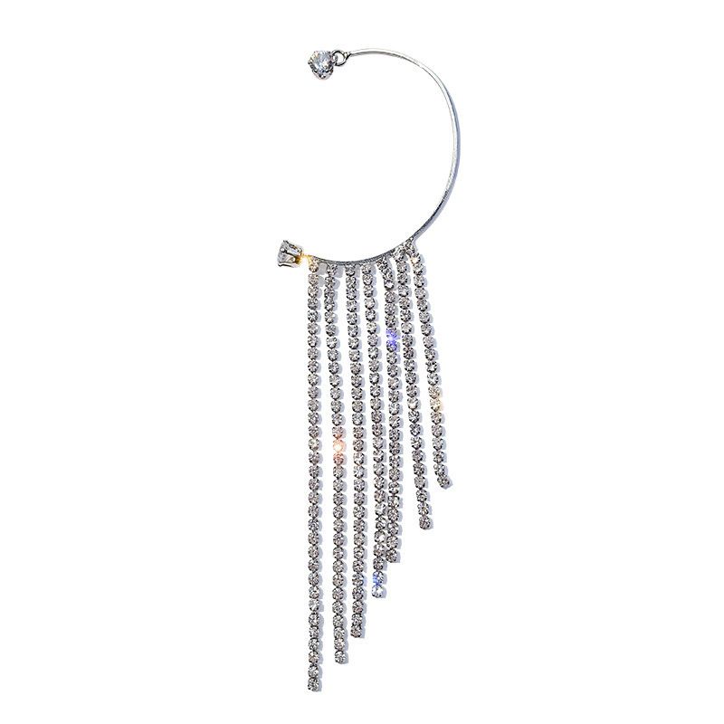 Style 1: costume d'argent pour l'oreille droite