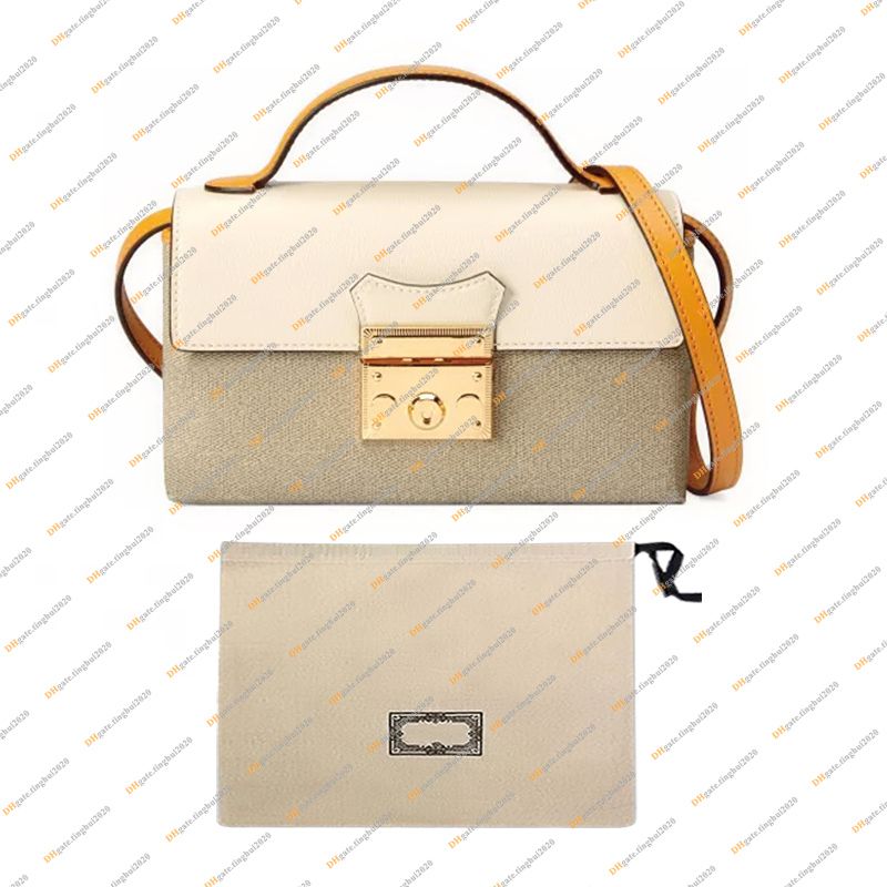 White & Beige 1/ with Dust Bag