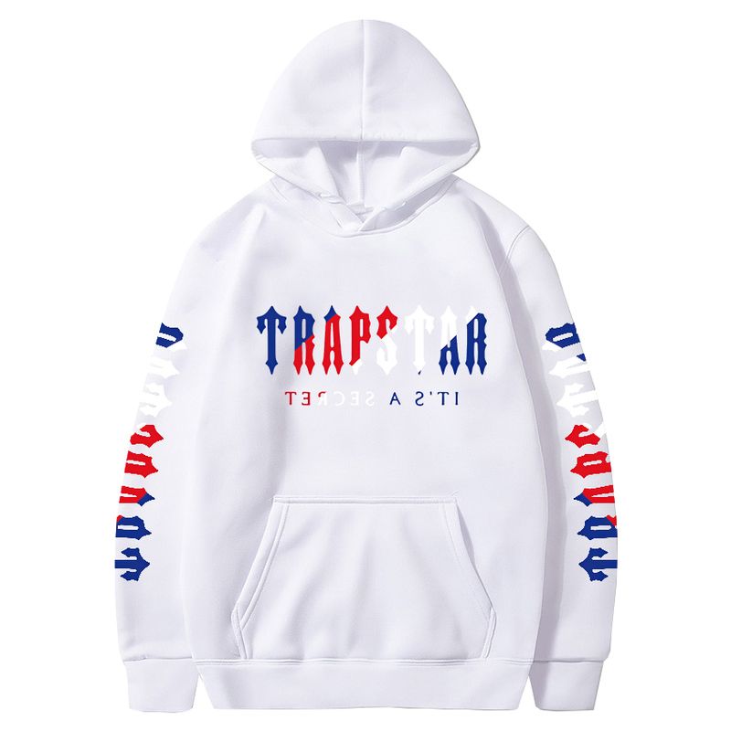 Trapstar Это Секретная Мужская Толстовка С Капюшоном Blue Red White Print  Casual Streetwear Hip Hop Stuth Chirt Осень Harajuku Unisex Brand Одежда  220815 От 2 732 руб. | DHgate