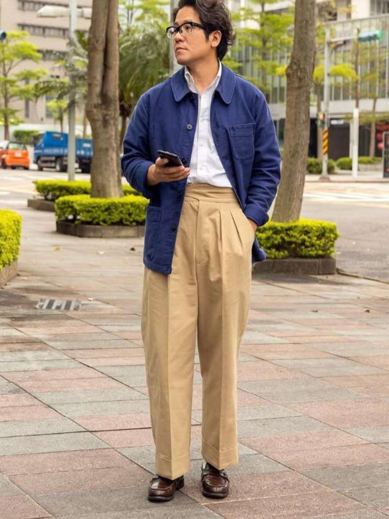 Acquistare Pitti Uomo Retro Gurkha Pants Cotton Fishbone Casual Style  Dritto Pantaloni Da Uomo Economico | Consegna Veloce E Qualità | It.Dhgate
