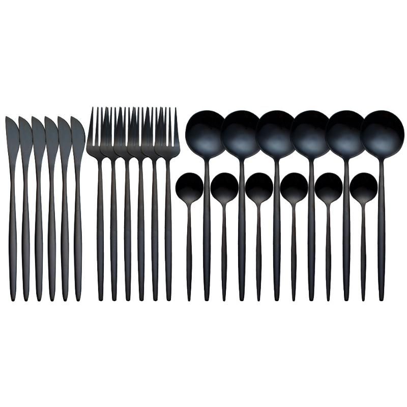 24pcs preto