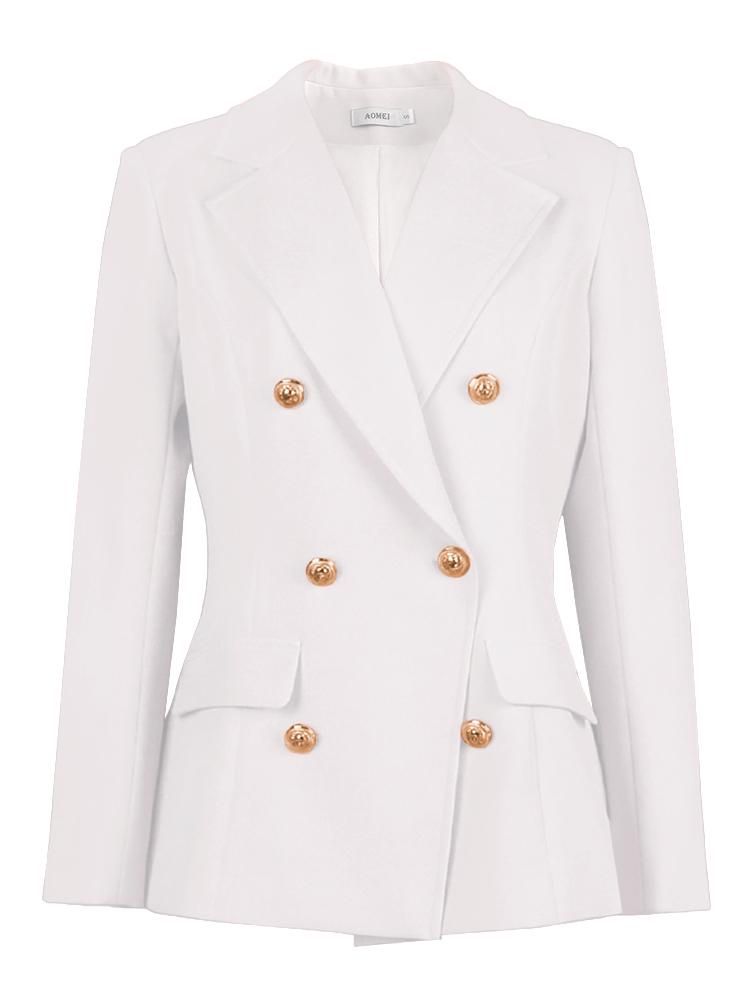 Blazer blanc uniquement