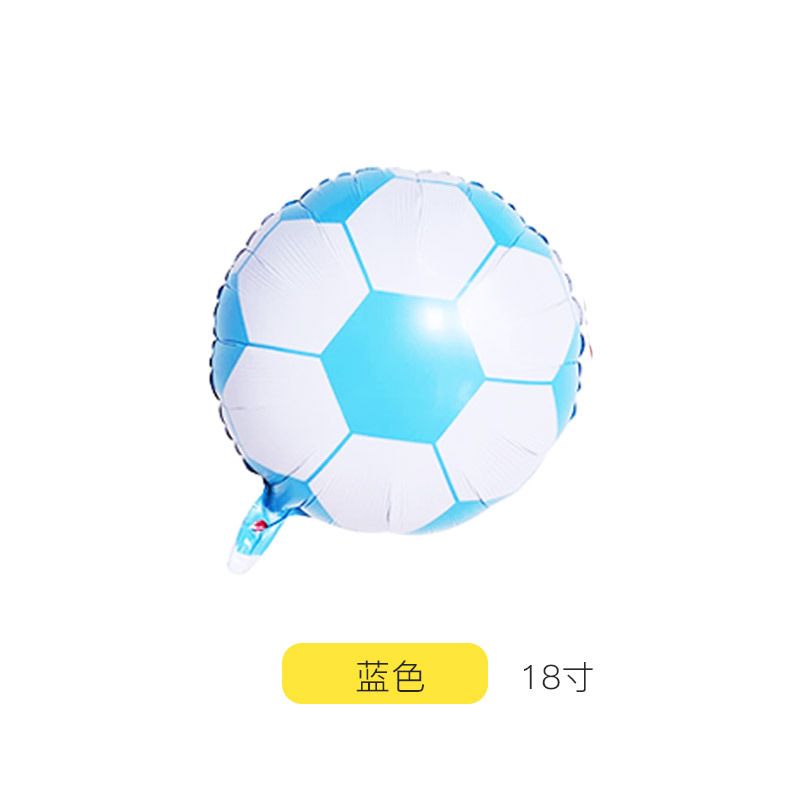 青いサッカー