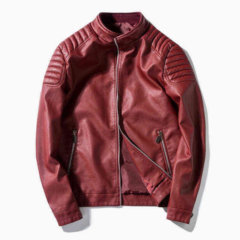 Red Pu Jacket