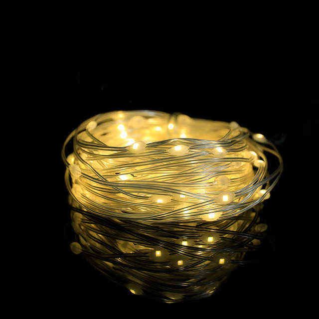 Leather Thread-warm-10m 100leds