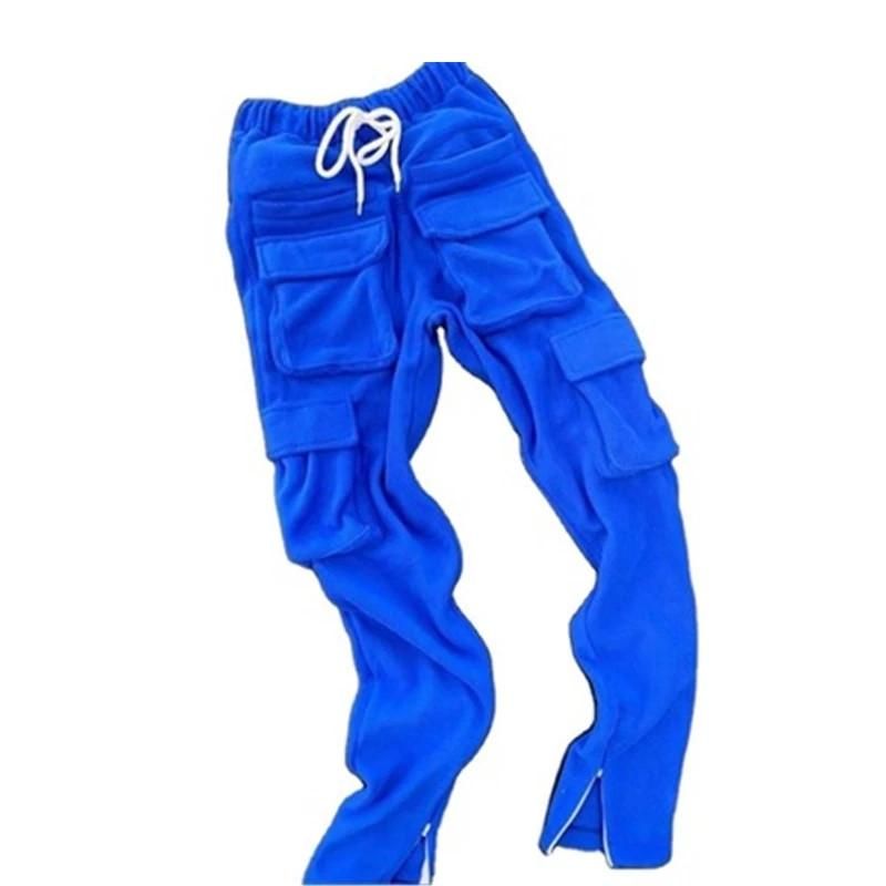 Pantaloni blu profondi