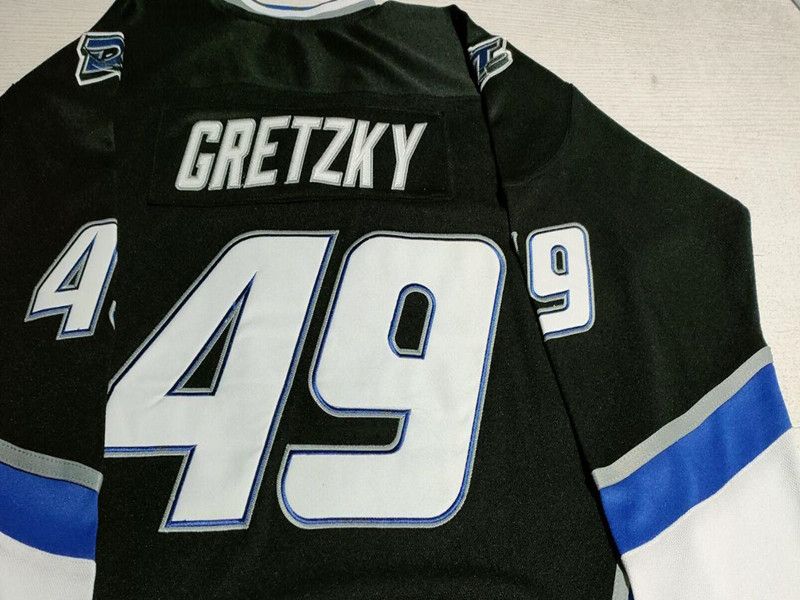 Custom Danbury Trashers 2004 05 Jersey Mike Bayrack Brent Gretzky
