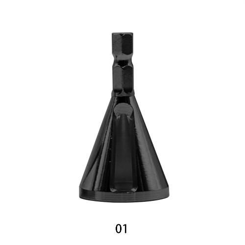 Hexagon Shank-Black