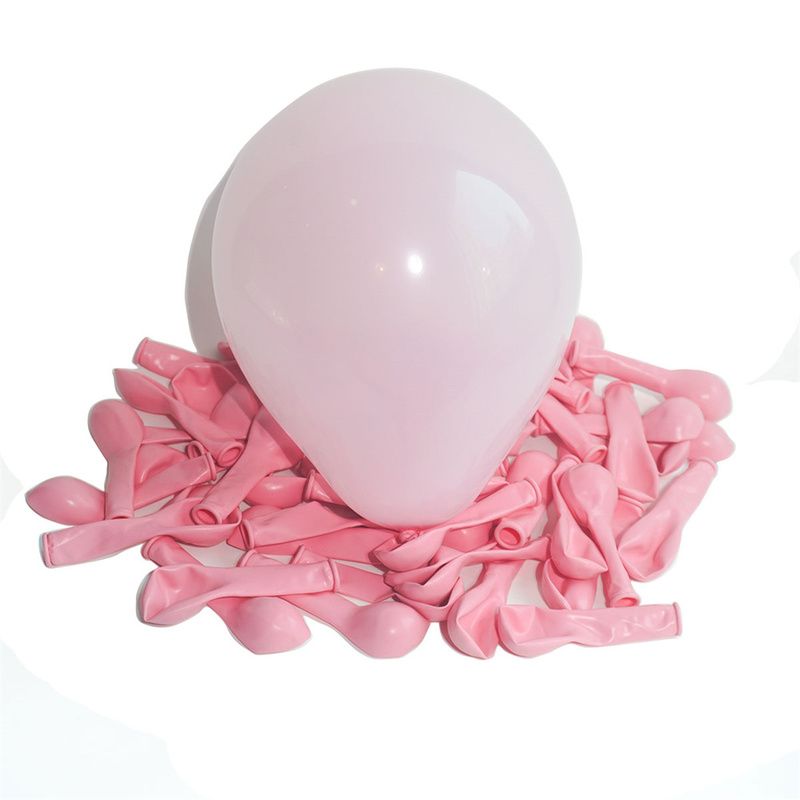 6Macaron Pale Pink-5inch 10pcs