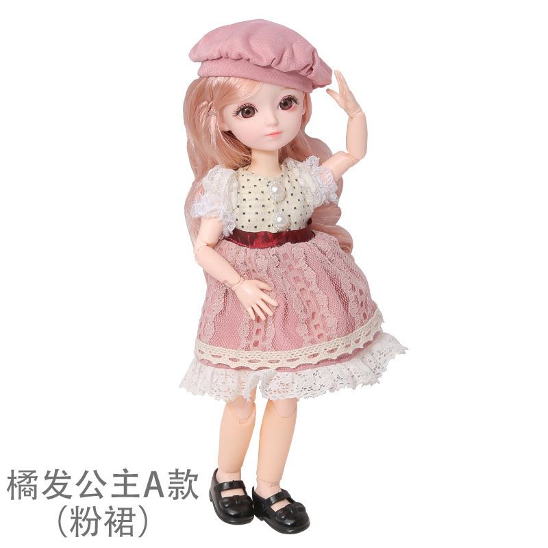 c Rose Dress-Doll avec des vêtements