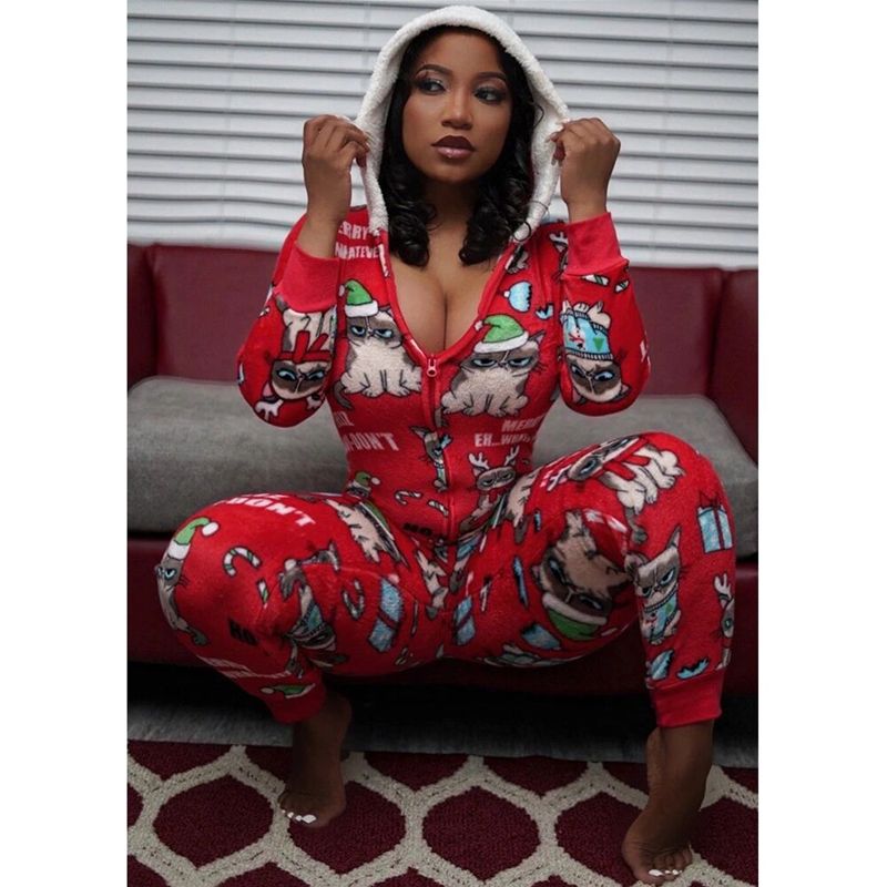 Christmas onesie 2025 with bum flap