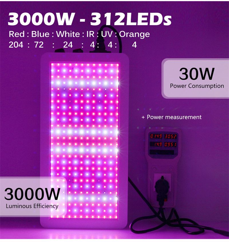 3000W - 312LED's