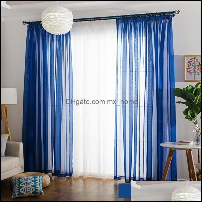 Dark Blue Curtains