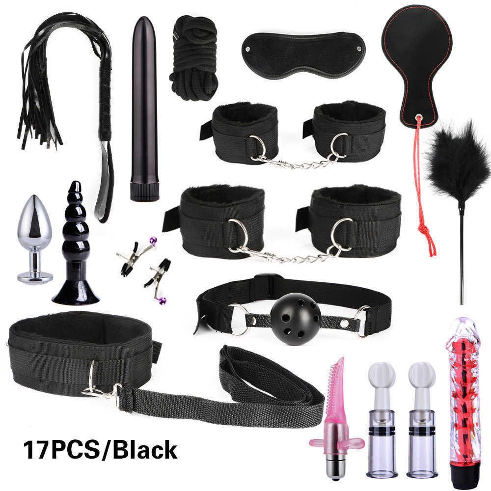 17pcs Black