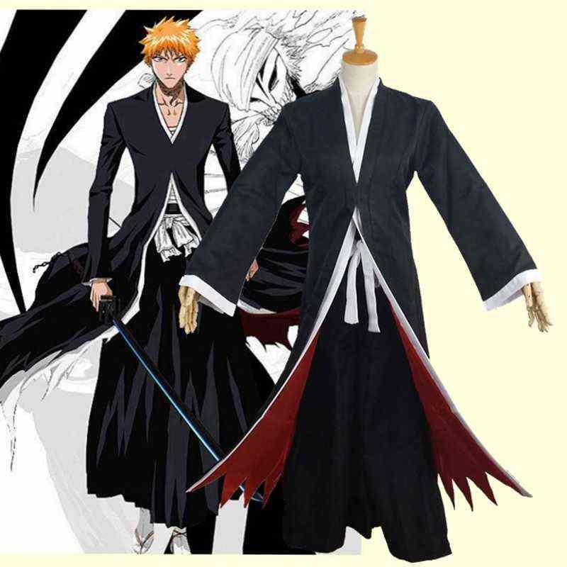 Anime Bleach Kurosaki Ichigo Fullbring New Bankai Look Cosplay Come  Halloween Carnival Ghost Come L220714 From Sihuai10, $64.96