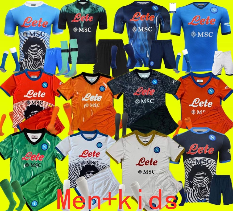 Acquista Adults And Kids 21 22 23 Napoli Soccer Jersey Home 2021 2022 2023  Naples ZIELINSKI Maradona INSIGNE MERTENS CALLEJON PLAYER RPG Football  Shirts A 9,34 € Dal Ouyxue12296 | It.DHgate.Com