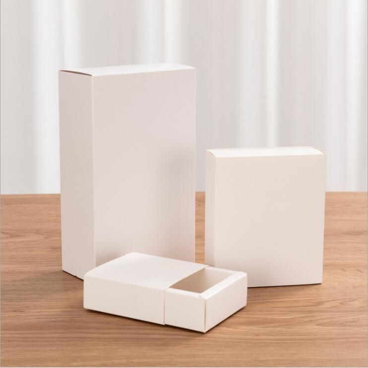 Blanc-intérieur 6.5x6.5x3 cm-10pcs