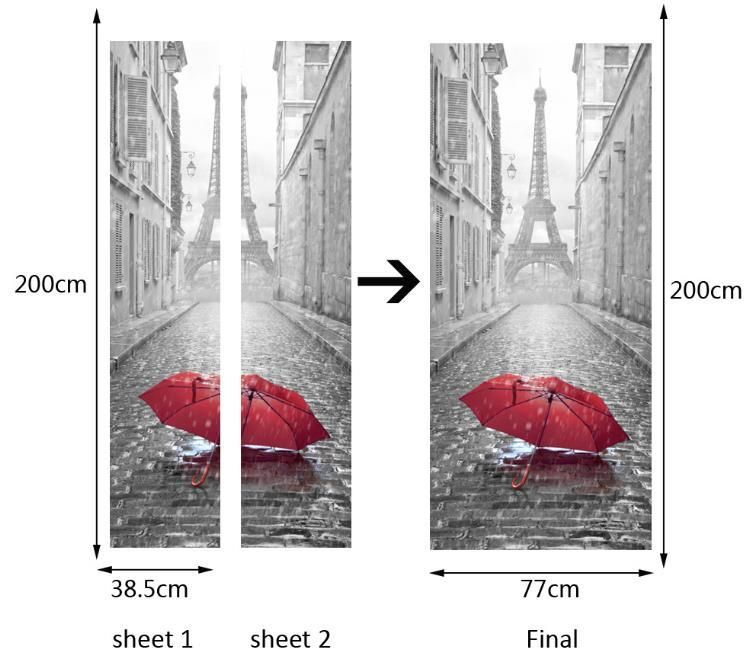 parapluie 77x200cm