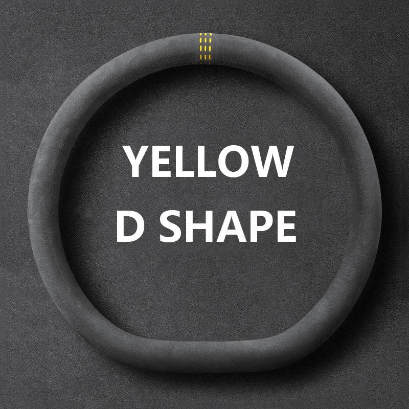 Żółty kształt d.
