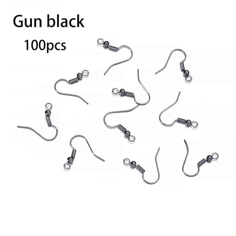 Pistolet noir 100pcs