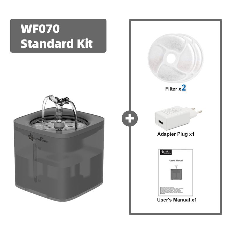 Standard Kit-gray-Comes with Adapter-2l