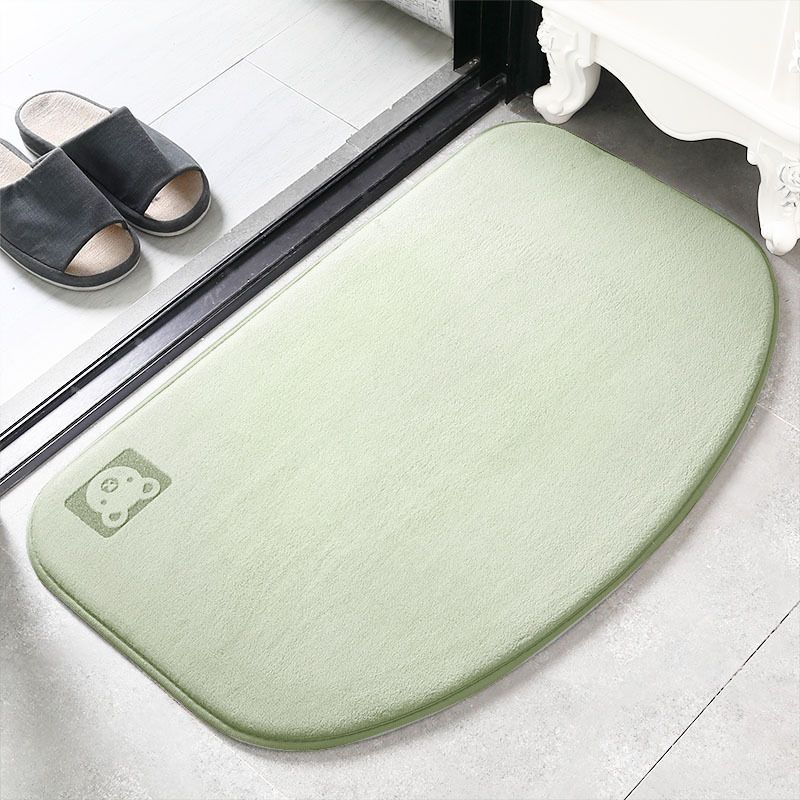 Green Bathroom Mat-38x58cm