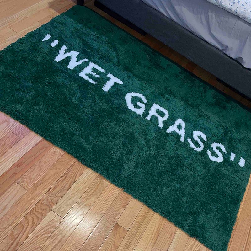 Ki X Vg Art Carpets WET GRASS Rug  Hypebeast Collection Aesthetic