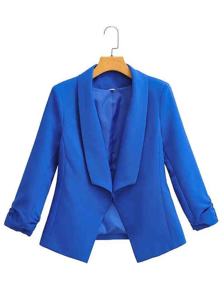 블루 재킷