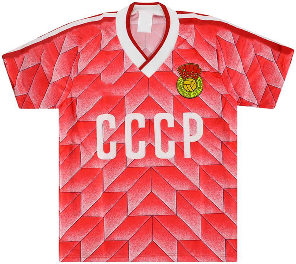 USSR SOVIET UNION 1989-1991 ORIGINAL JERSEY SIZE L (VERY GOOD