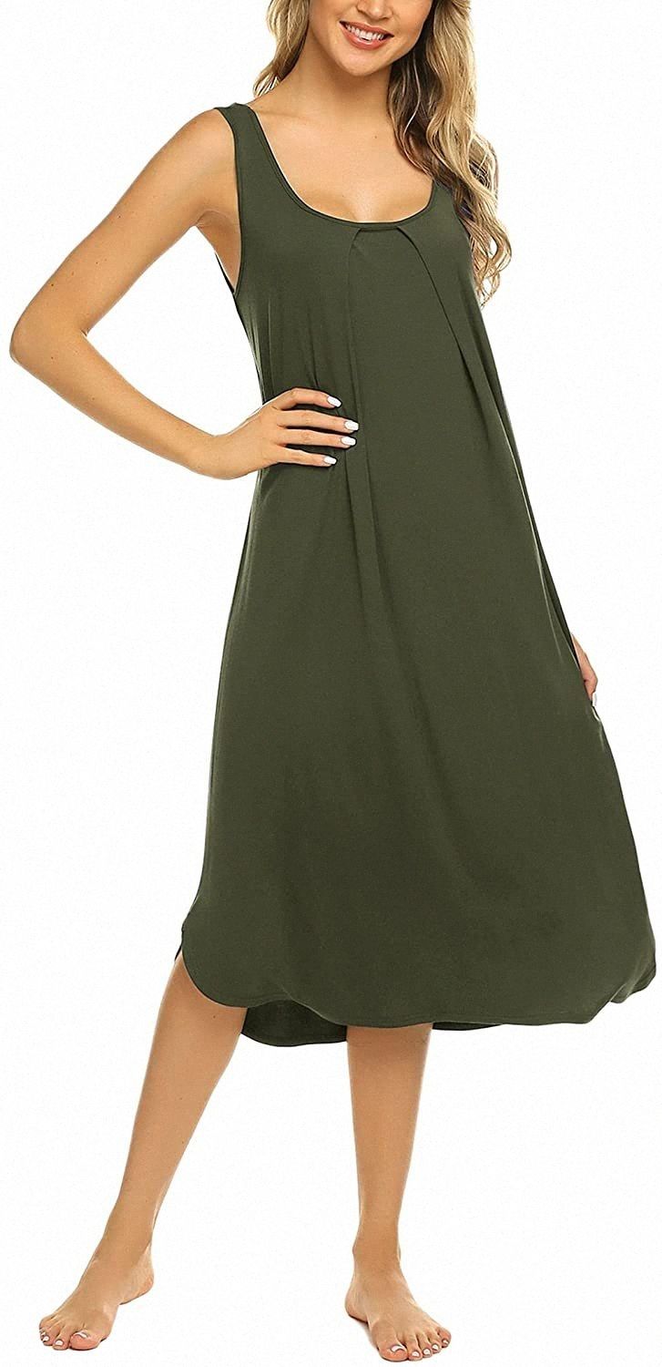 2022 Nightgown For Women Tank Dress 