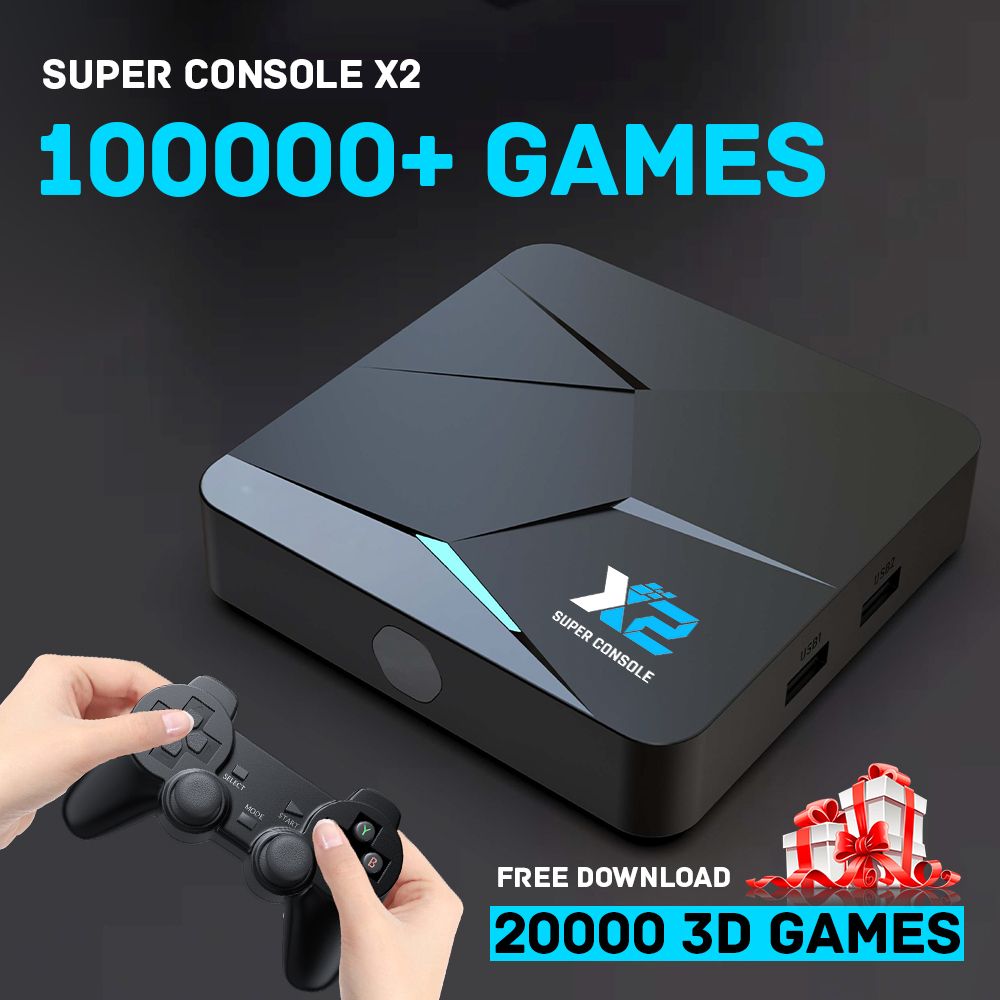 2023 latest hard solution Ultra HD 8-bit game box built-in 860 free games  2.4G wireless dual console