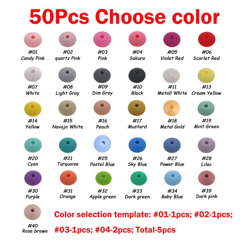 50pcs Choose Colour