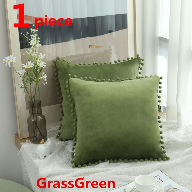 45x45cm Velvet-7256grassgreen