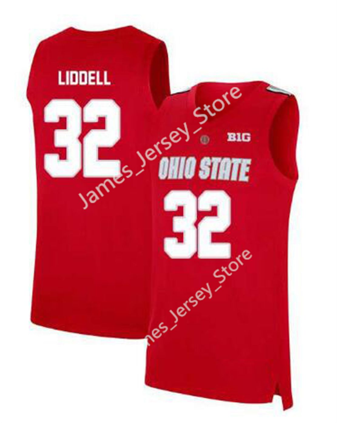 32 E.J. Liddell Basketball Jersey