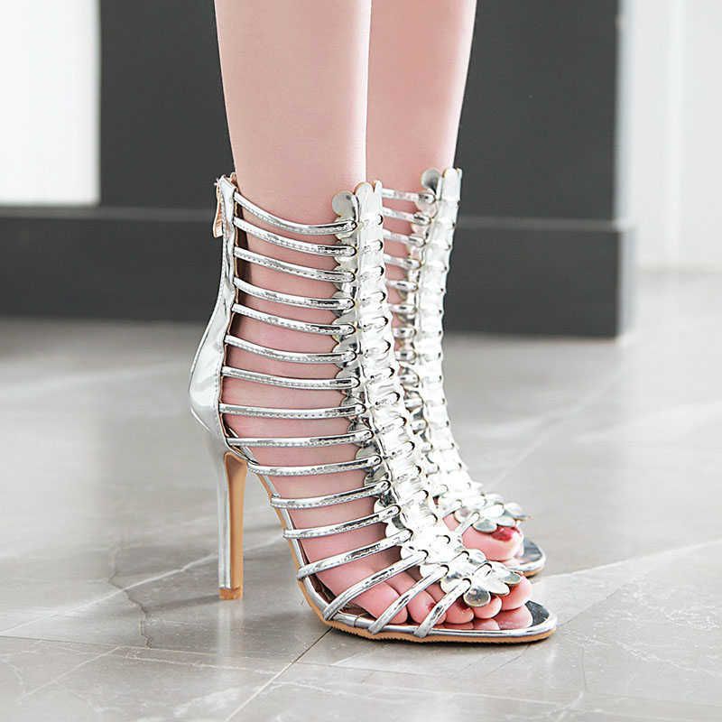 Wholesale Designer Women Sandals Gold 
