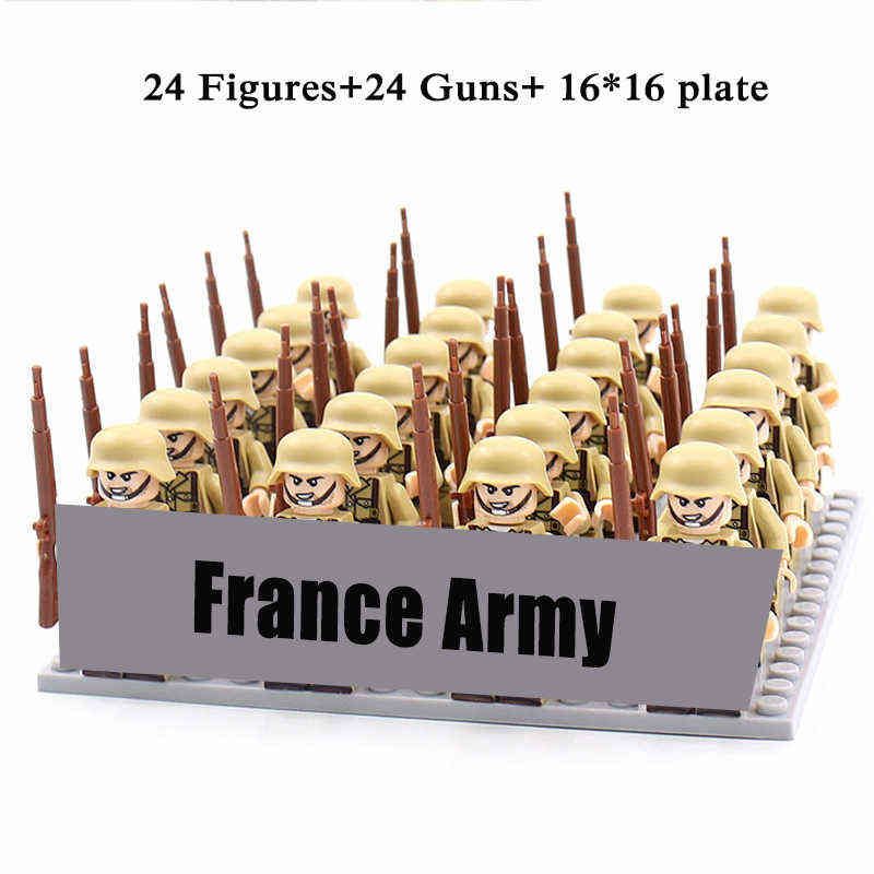 24pcs France Army