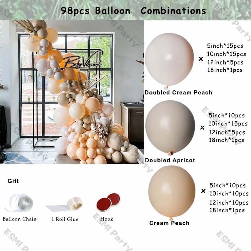 98pcs balon-in