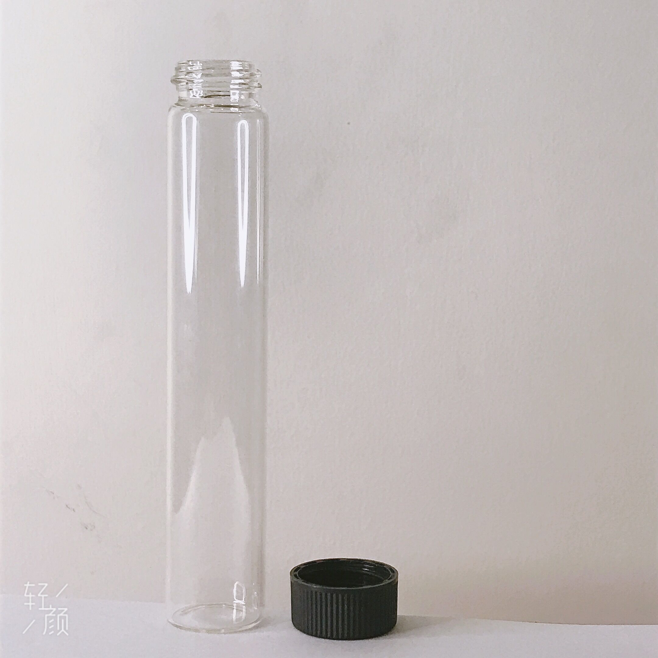 120mm clear glass tube